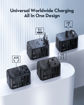 Picture of Ravpower GaN PD Pioneer 65W Travel Adapter 3-Ports - Black