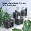 Picture of Ravpower PD Pioneer 20W Travel Adapter 3-Ports - Black