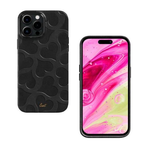 Picture of Laut Motif Case With Magsafe for iPhone 14 Pro - Black Hearts