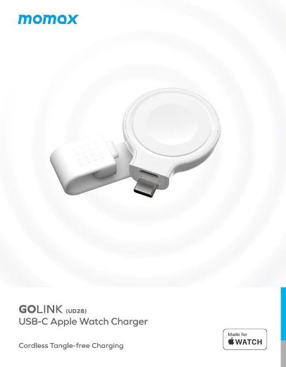 Picture of Momax GoLink USB-C Apple Watch Charger - White