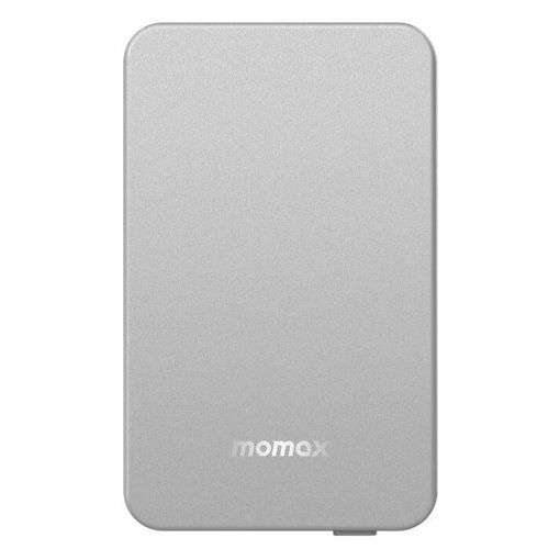 Picture of Momax Q.Mag Power6 Magnetic Wireless Battery Pack 5000mAh - Silver