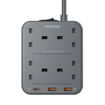 Picture of Momax One Plug PD 20W 4-Outlet Power Strip - Grey