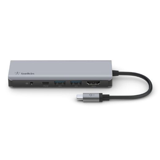 Picture of Belkin USB-C 7-in-1 Hub - Grey