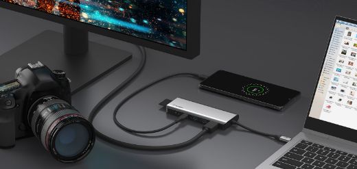 Picture of Belkin USB-C 7-in-1 Hub - Grey