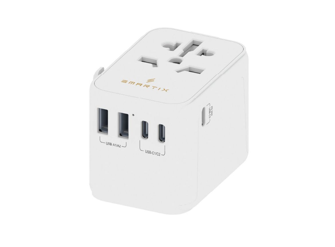 Picture of Smart Premium 35W PD International Travel Adaptor - White