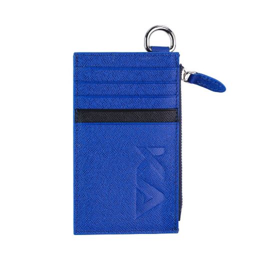 Picture of Kavy Necklace Leather Wallet - Blue