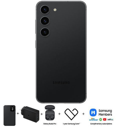 Picture of Samsung Galaxy S23 Plus 5G Dual + eSIM 8GB/256GB - Phantom Black