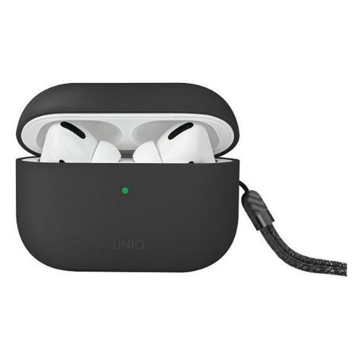 Picture of Uniq Lino Hybrid Liquid Silicone Case for Airpods Pro 2nd Gen - Ash Grey