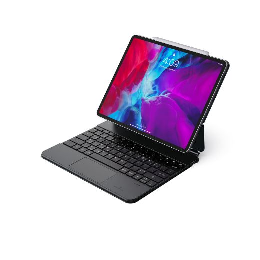Picture of Smartix Magnetic Backlit Keyboard with Trackpad for iPad Pro 12.9-inch - Black