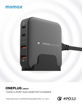 Picture of Momax OnePlug 100W 4-Port GaN Desktop Charger - Grey