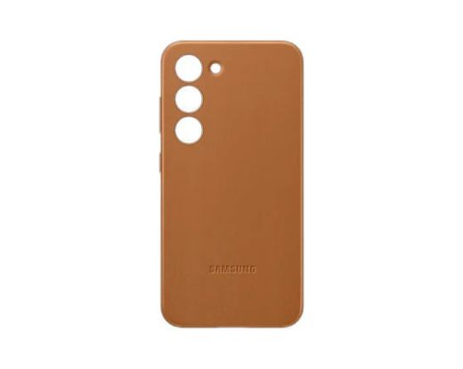 Picture of Samsung S23 Leather Cover - Camel