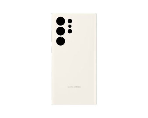 Picture of Samsung S23 Ultra Silicone Cover - Cream