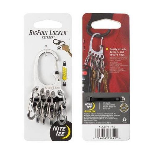 Picture of Niteize BigFoot Locker KeyRack Stainless Steel