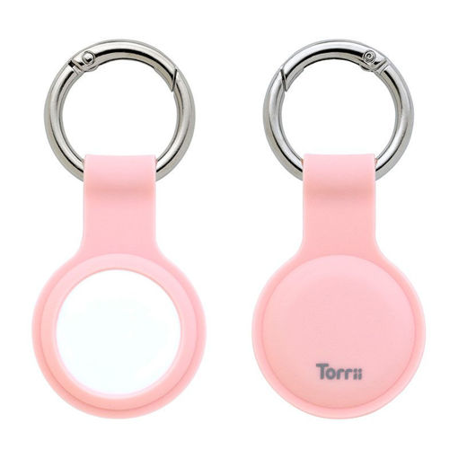 Picture of Torrii Bonjelly Silicone Key Ring for Apple Airtag - Pink