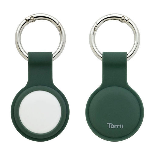 Picture of Torrii Bonjelly Silicone Key Ring for Apple Airtag - Green