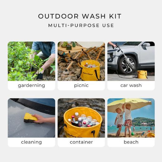 Picture of HOTO Outdoor Wash Kit - Yellow