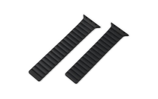 Picture of Torrii Saturn Silicone Magnetic Apple Watch Band for Ultra 49/45/44/42 mm - Black