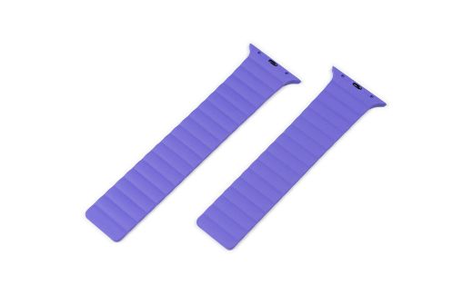 Picture of Torrii Saturn Silicone Magnetic Apple Watch Band for Ultra 49/45/44/42 mm - Lavender