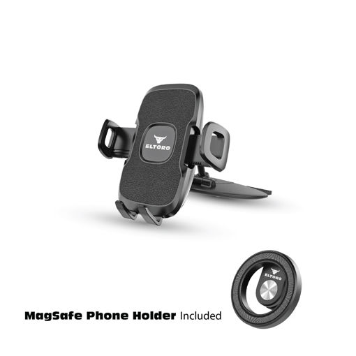 Picture of Eltoro CD Slot Car Mount with MagSafe Phone Holder - Black