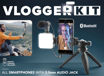 Picture of Cellularline Vlogger Kit Universal - Black