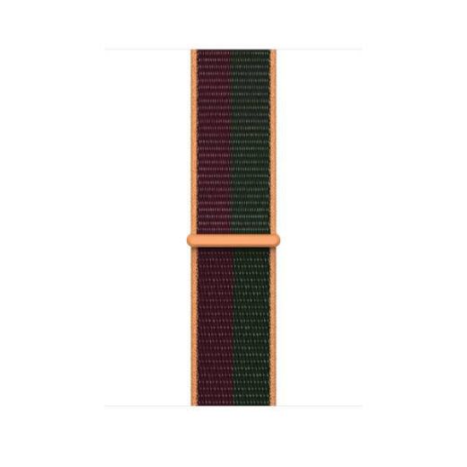 Picture of Apple Sport Loop Band Regular for Apple Watch 49/45/44/42mm - Dark Cherry/Forest Gree