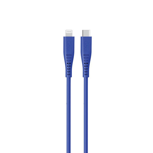 Picture of Goui Silicon Cable USB-C to Lightning 1.5M - Blue