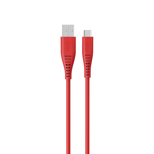 Picture of Goui Silicon Cable USB-A to USB-C 1.5M - Red