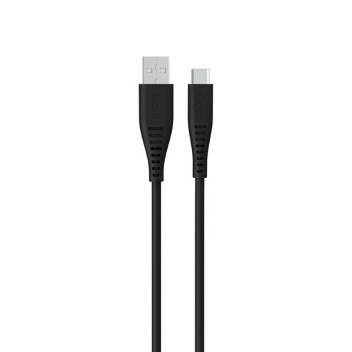 Picture of Goui Silicon Cable USB-A to USB-C 1.5M - Black