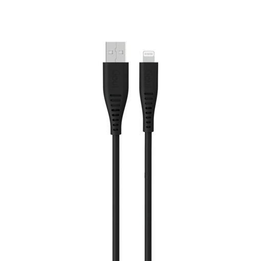Picture of Goui Silicon Cable USB-A to Lightning 1.5M - Black