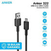 Picture of Anker 322 USB-A to USB-C Cable Braided 1.8M - Black