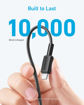 Picture of Anker 322 USB-C to Lightning Cable Braided 1.8M - Black