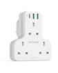 Picture of Ravpower Pioneer 20W 3 port Charger with 3 AC Plug - White  