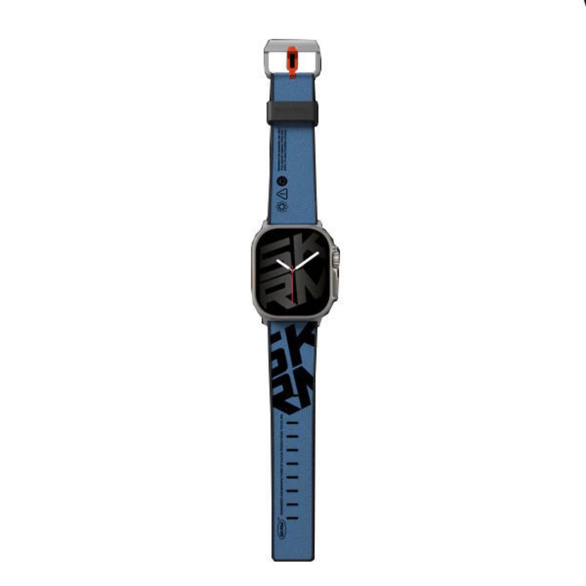 Picture of Skinarma Spunk Watch Strap for Apple Watch 49/45/44/42mm - Blue