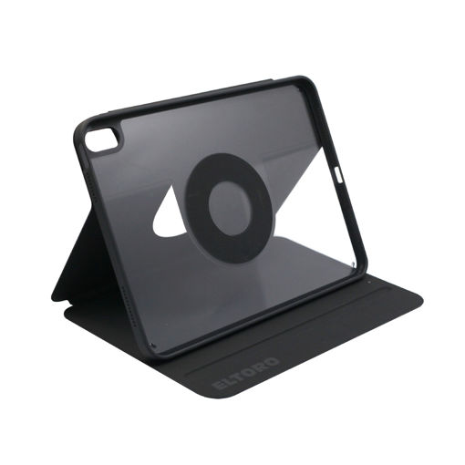 Picture of Eltoro Magnetic Stand Case for iPad Air 5 10.9-inch - Clear/Black