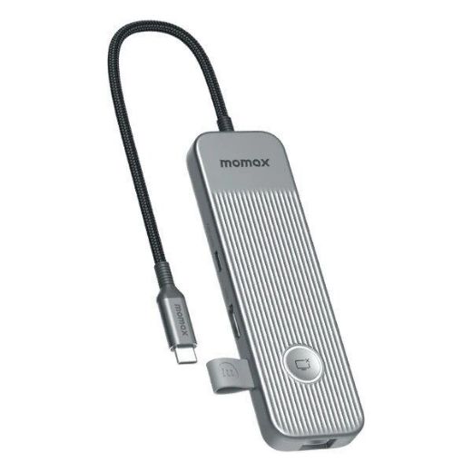 Picture of Momax One Link 8 in 1 mutil-funtion USB-C hub - Grey