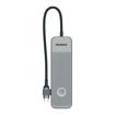 Picture of Momax One Link 8 in 1 mutil-funtion USB-C hub - Grey
