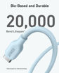 Picture of Anker 542 USB-C to Lightning Cable Bio-Based 0.9M - Blue
