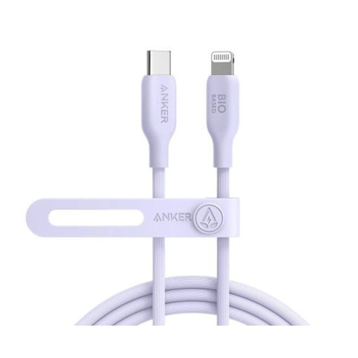 Picture of Anker 542 USB-C to Lightning Cable Bio-Based 0.9M- Violet