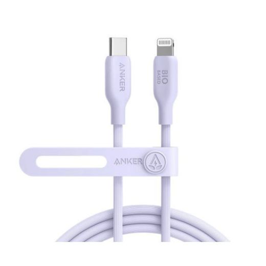 Picture of Anker 542 USB-C to Lightning Cable Bio-Based 0.9M- Violet