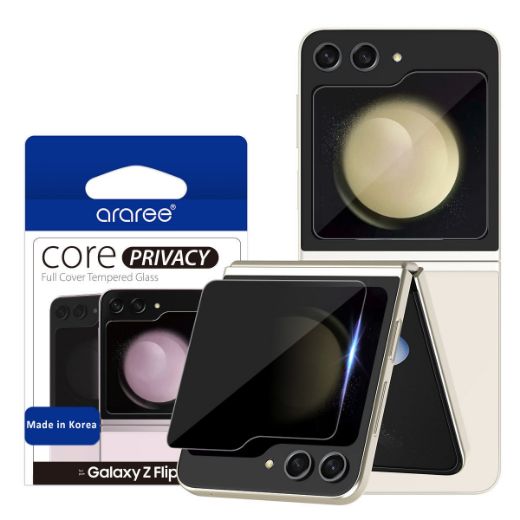 Picture of Araree Core Front Screen Tempered Glass (1 Pcs) for Samsung Galaxy Z Flip 5 - Privacy