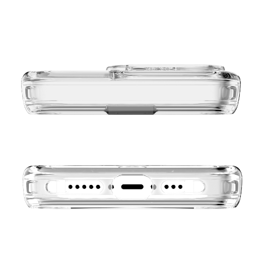 Picture of Itskins Avana Grip-It Series Case Magsafe Compatible With Camera Lens Protector for iPhone 15 Pro Max - Clear