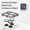 Picture of Araree C-Sub Core MR Indiviual Metal Ring Camera Lense Protector Glass for iPhone 15 Pro/15 Pro Max - Clear