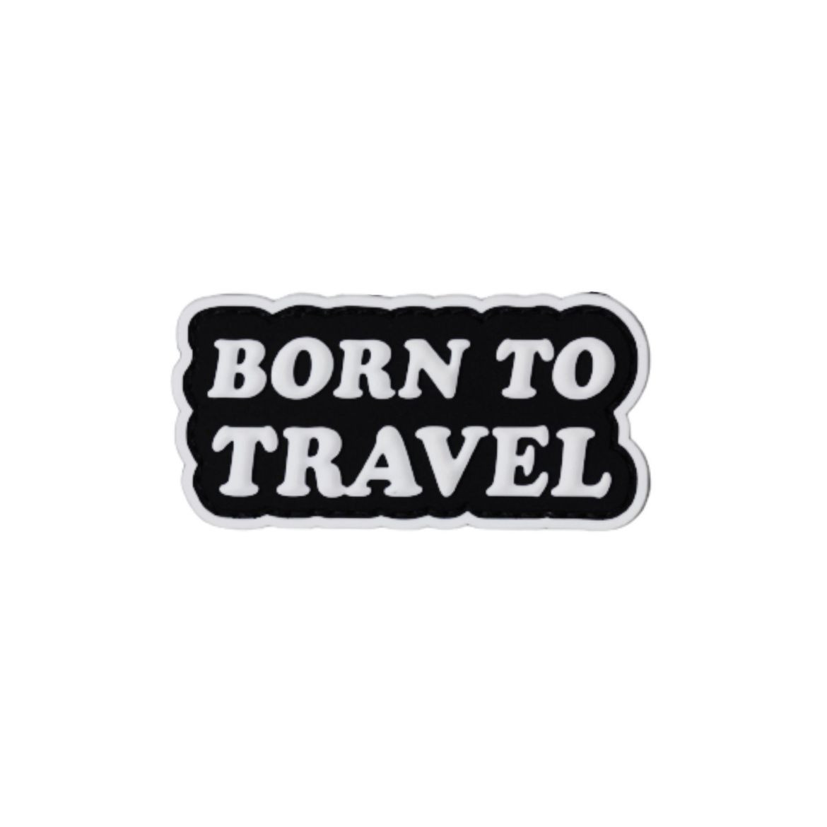 Picture of Black Born To Travel Patch