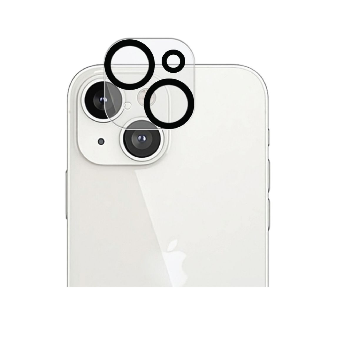 Picture of Eltoro Camera Glass AR with Silicone Ring for iPhone 15/15 Plus - Clear