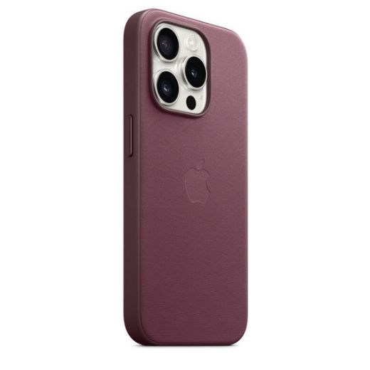 Picture of Apple iPhone 15 Pro FineWoven Case with MagSafe - Mulberry