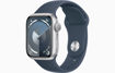 Picture of Apple Watch Series 9 GPS 41mm Aluminium Case with Storm Blue Sport Band S/M - Silver