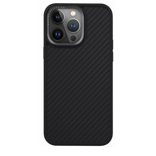 Picture of Uniq Hybrid Case for iPhone 15 Pro Magclick Charging Keva Carbon - Black