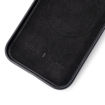 Picture of Gold Black Leather Case Luxe with MagSafe for iPhone 15 Pro - Black