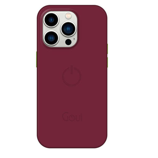 Picture of Goui Magnetic MagSafe Case for iPhone 15 Pro - Maroon