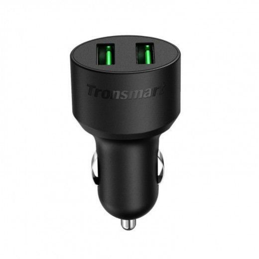 Picture of Tronsmart Car Charger 2 Port QC3.0 36W - Black